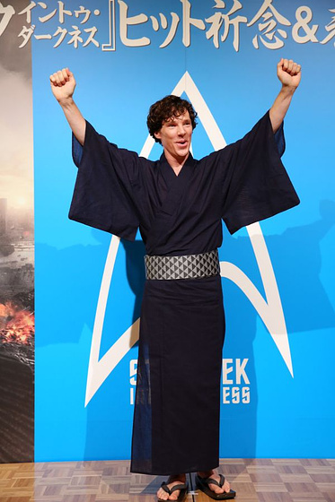 Benedict Cumberbatch en Star Trek. En la oscuridad (Evento en Japón. Julio 2013)