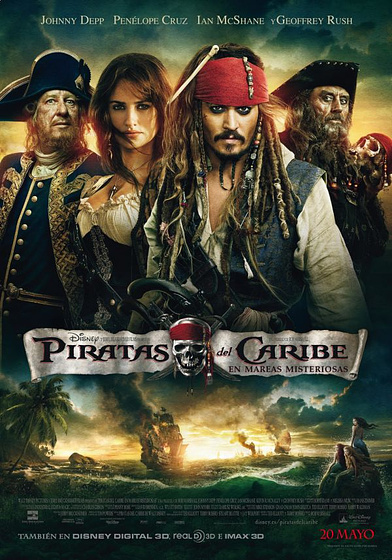 Imagen de Piratas del Caribe: En Mareas Misteriosas (Cartel)