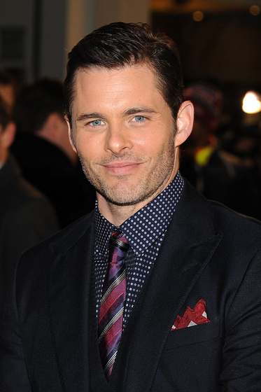 James Marsden en Los Amos de la Noticia (Premiere en Londres. Diciembre 2013)