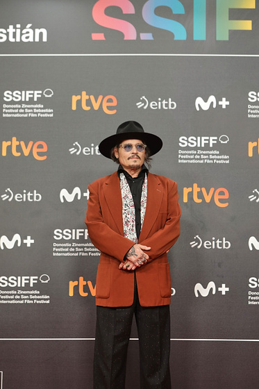 Johnny Depp en Modigliani. Tres Días en Montparnasse (Festival de San Sebastián. Septiembre 2024)