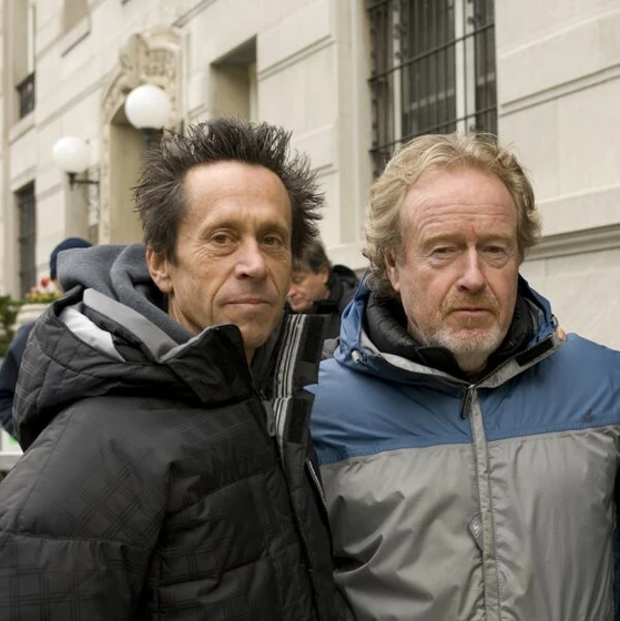 Ridley Scott y Brian Grazer en American Gangster