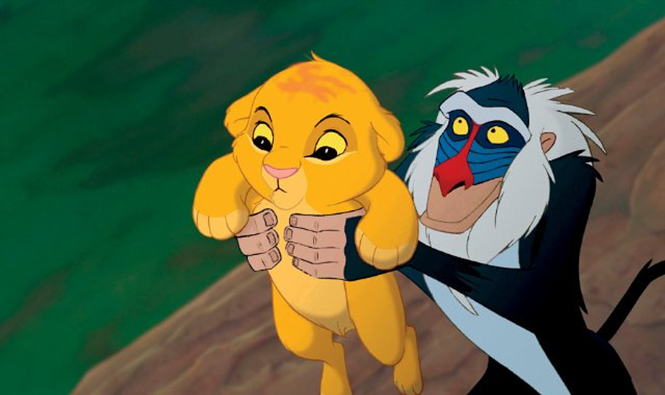 Imagen de El Rey León (Rafiki y Simba)