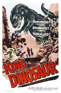 poster of movie King Dinosaur. El Planeta Infernal