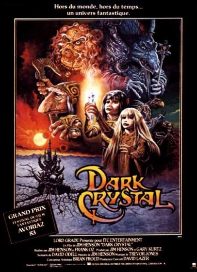 Imagen de cristal-oscuro (Cartel inglés)
