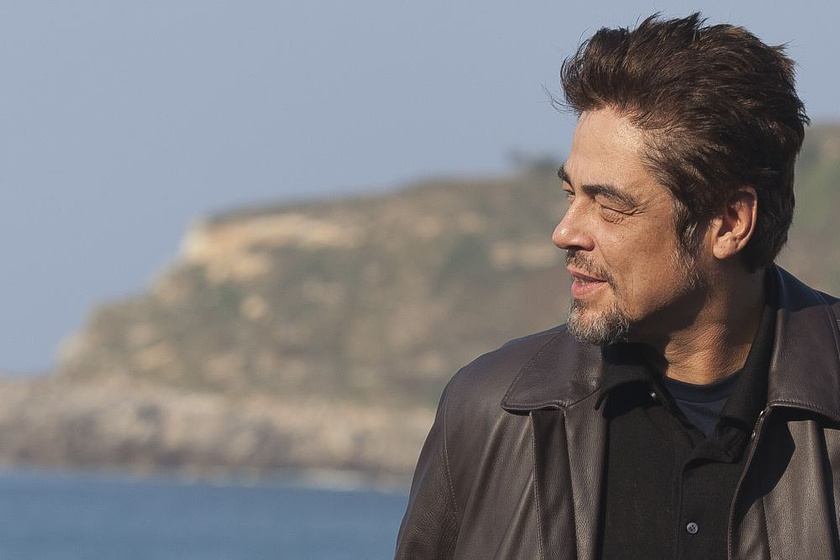 Benicio Del Toro en Escobar: Paraíso perdido (Presentación en San Sebastián. Septiembre 2014)