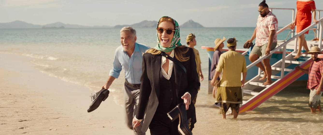 George Clooney y Julia Roberts en viaje-al-paraiso