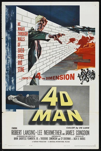 Poster de El Hombre de la cuarta dimensión