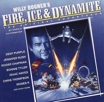 Carátula de la banda de sonido de Fuego, Nieve y Dinamita