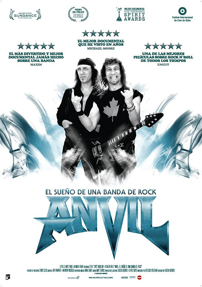 Imagen de Anvil. El Sueño de una banda de rock (Cartel)