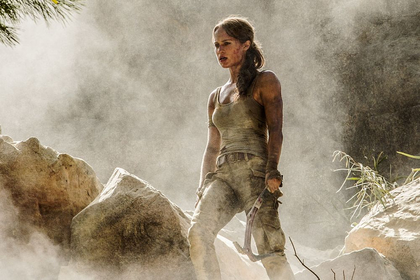 Alicia Vikander en Tomb Raider