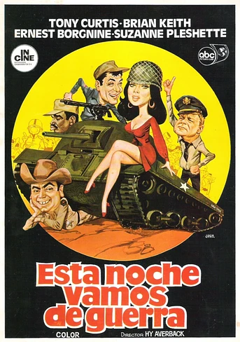 Poster de Esta Noche Vamos de Guerra