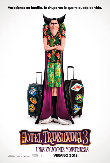 Imagen de Hotel Transilvania 3. Unas Vacaciones monstruosas (Cartel teaser español)