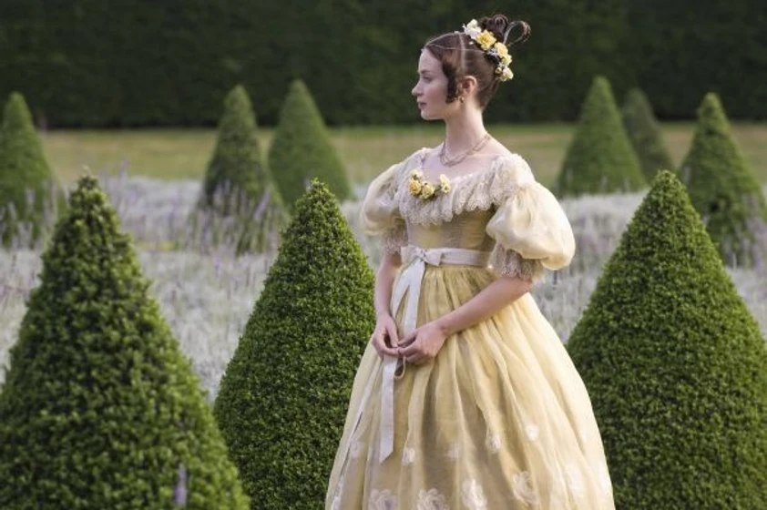 Emily Blunt en La Reina Victoria