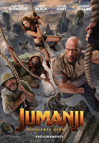 Poster de Jumanji: Siguiente Nivel