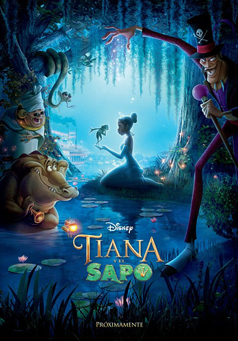 poster of content Tiana y el sapo