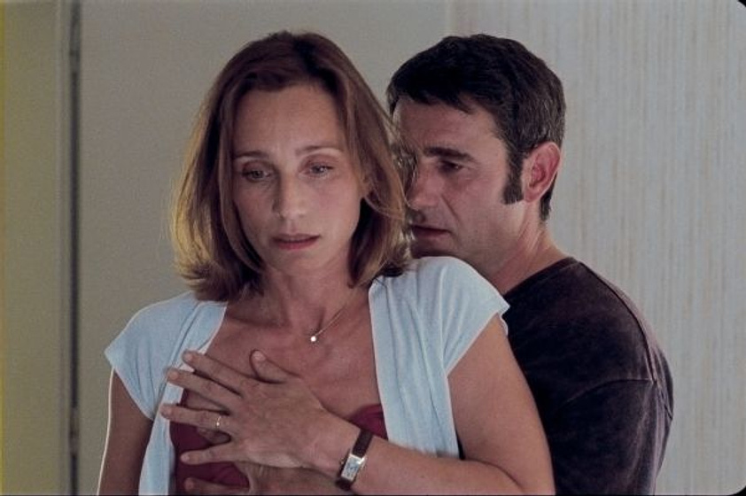 Kristin Scott Thomas y Sergi López en Partir