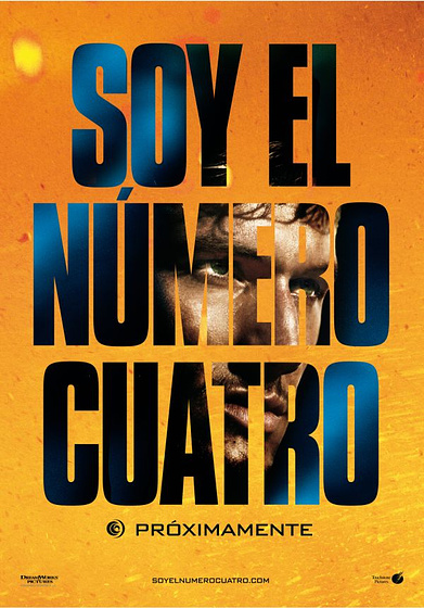 Imagen de Soy el número cuatro (Cartel teaser)