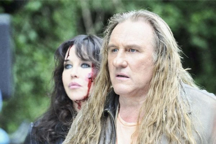 Gerard Depardieu y Isabelle Adjani en mammuth