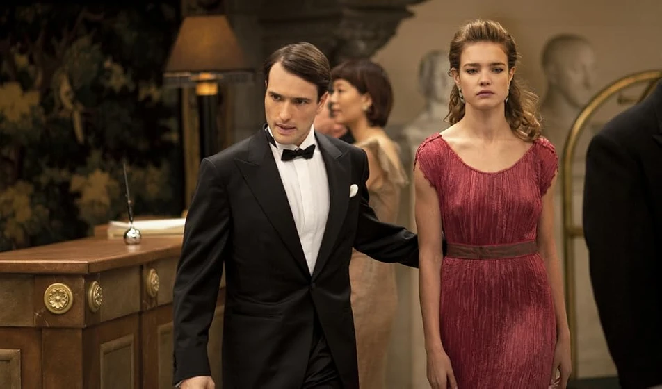 Ed Stoppard y Natalia Vodianova en belle-du-seigneur