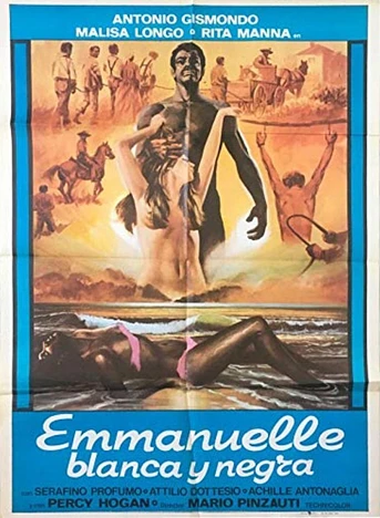 Poster de Emmanuelle Blanca y Negra