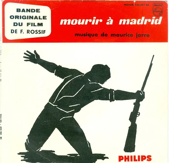 Carátula de la banda de sonido de Morir en Madrid