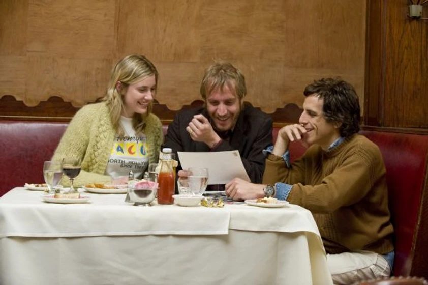 Rhys Ifans, Ben Stiller y Greta Gerwig en greenberg