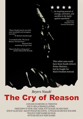 Poster de The Cry of Reason: Beyers Naude – An Afrikaner Speaks Out