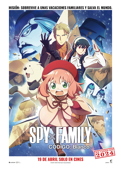 Imagen de Spy x Family Código: Blanco (Cartel español)