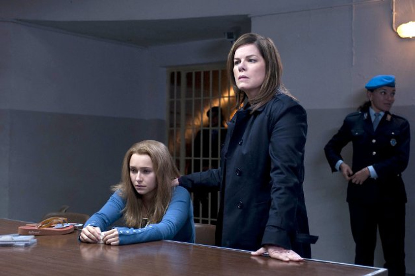 Marcia Gay Harden y Hayden Panettiere en Amanda Knox: Presunta Inocente