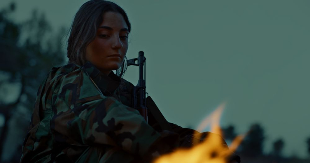 Eman Eido en Sinjar