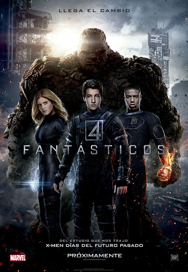 Imagen de Cuatro Fantásticos (Cartel teaser español)
