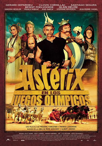 Imagen de Astérix en los Juegos Olímpicos (Cartel)