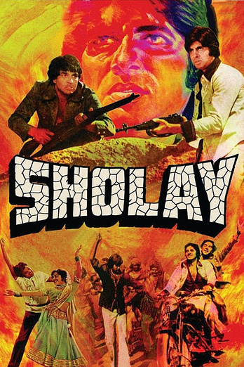 poster of content Sholay