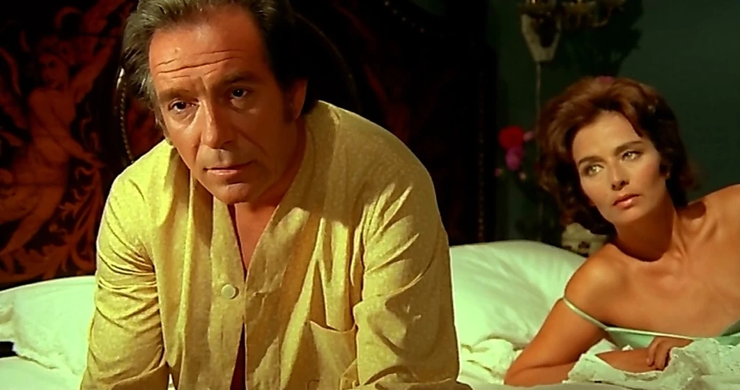 Marina Berti y Ugo Tognazzi en la-califa