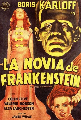 Poster de La Novia de Frankenstein