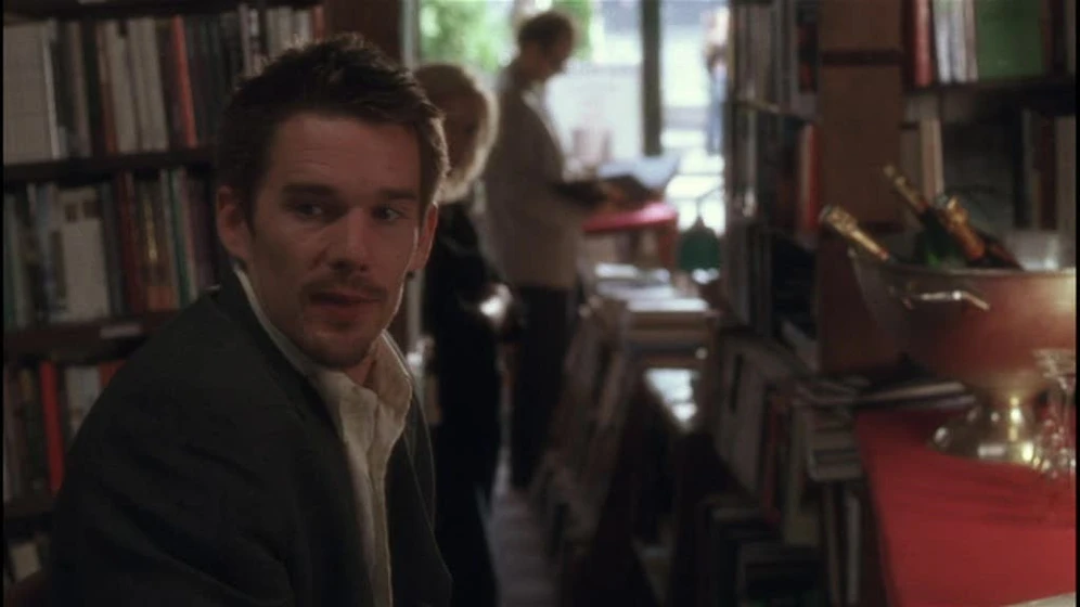 Ethan Hawke en antes-del-atardecer
