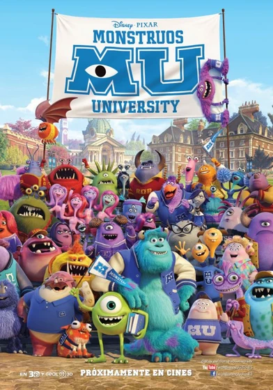 Imagen de monstruos-university (Cartel teaser)