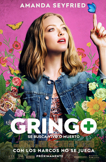 Imagen de Gringo. Se busca vivo o muerto (Cartel personajes español)