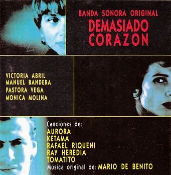 Carátula de la banda de sonido de Demasiado Corazón