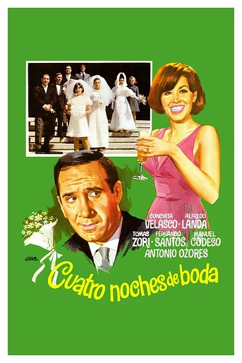 Poster de Cuatro noches de boda
