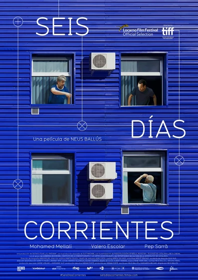Imagen de seis-dias-corrientes (Cartel español)