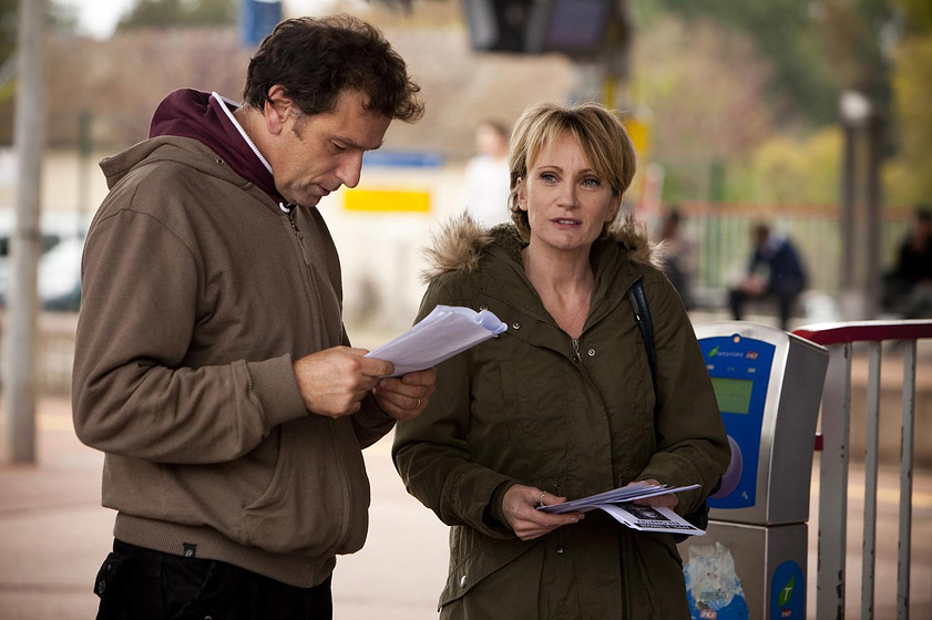 Patricia Kaas y Serge Hazanavicius en Asesinada