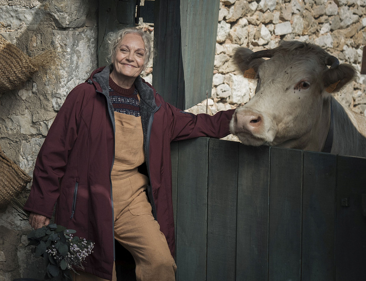 Isabel Rocatti en cowgirl