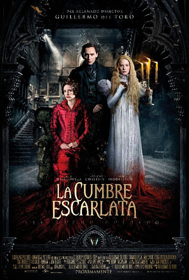 Imagen de La Cumbre Escarlata (Cartel español)