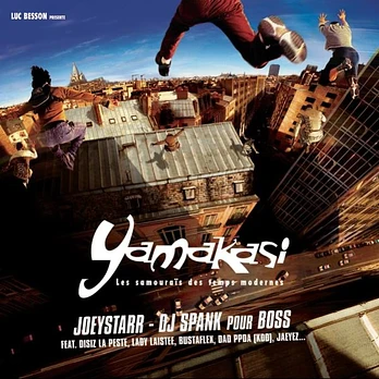 Carátula de la banda de sonido de Yamakasi