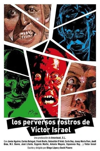 Poster de Los Perversos Rostros de Víctor Israel