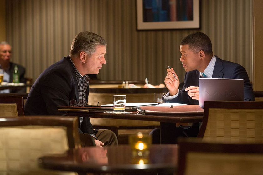 Will Smith y Alec Baldwin en La Verdad duele
