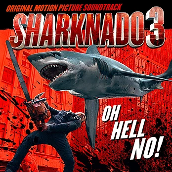 Carátula de la banda de sonido de Sharknado 3