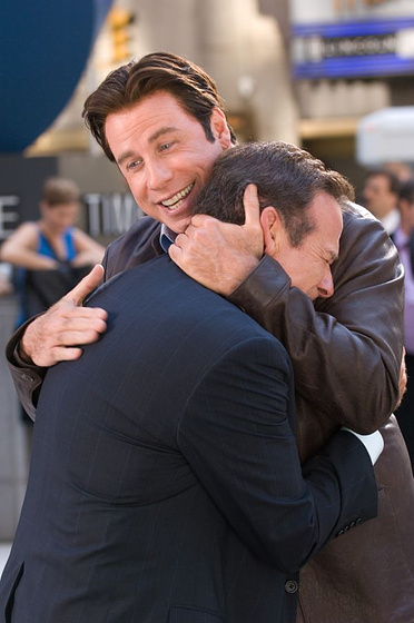 Robin Williams y John Travolta en Dos canguros muy maduros