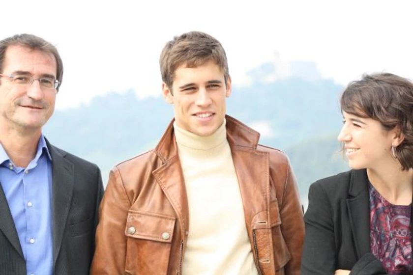 Pablo Malo, Martiño Rivas y Mar Colldel en Tonto quien lo lea (San Sebastian Film Commission )